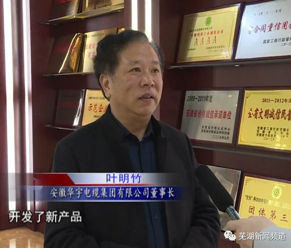 【蕪湖市2020年度經濟人物候選人展播】葉明竹:用科技提升企業(yè) 走特色發(fā)展之路